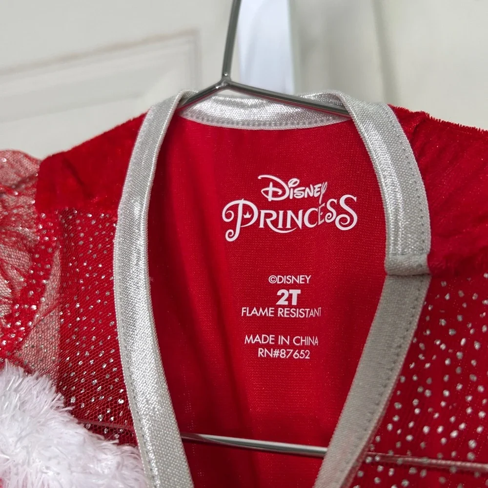 Disney Princesses Christmas Nighty Night Gown 2T A-27 - Picture 3 of 4